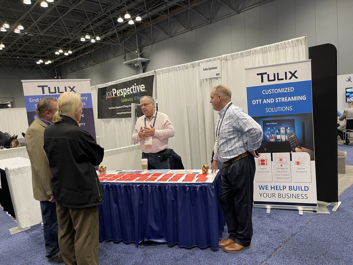 Tulix_'s tweet image. It’s day 3 at the @NABShow  today, discussing our custom #streamingsolutions

Visit us at Booth #348 to start your streaming journey with Tulix!

#NABShow #customstreamingsolutions