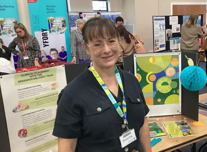 Very proud of Clinical Research Nurse Dr Nancy Hawkings, who has been nominated for an award at today's <a href="/AneurinBevanUHB/">Aneurin Bevan University Health Board</a> PA/PS Conference.

Good luck Nancy!
