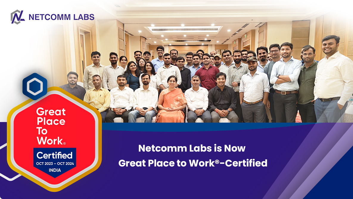 netcommlabs's tweet image. #NetcommLabs is proud to announce that it&apos;s now a &quot;Great Place to Work®-Certified&quot;. Netcomm Labs has always worked to make employees feel motivated to do their best &amp;amp; encouraged them to have a perfect work-life balance. It feels incredible to be recognized in this direction.