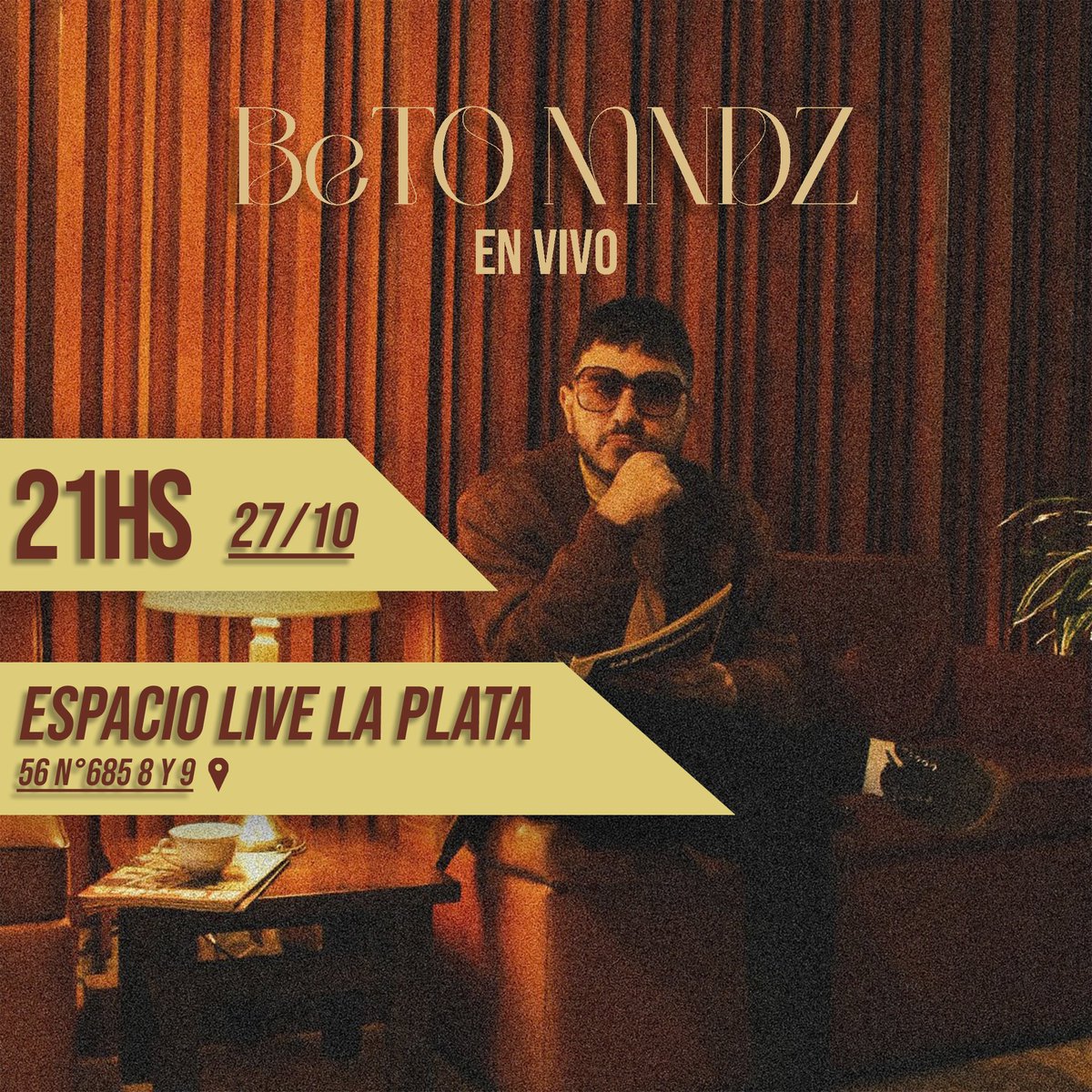 Betomndz_'s tweet photo. Hacen algo mañana? Están a tiempo de podes ver el estreno de mi banda completa 💛 https://t.co/qdUrwOlDjf