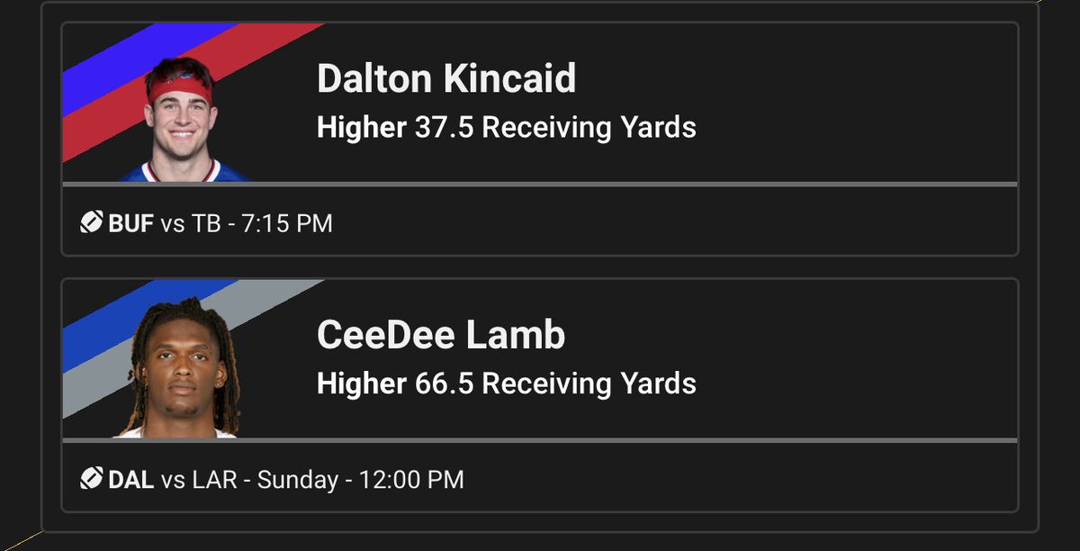 KendrickW014's tweet photo. 🚨 Collab w/@ndotdiab 🚨

Ndot-CeeDee Lamb

Kendrick- Dalton Kincaid

If this hits I’ll send someone who likes/rt this tweet $25

♻️ Retweet
🤍 Like https://t.co/n6wfbvmZ1Z