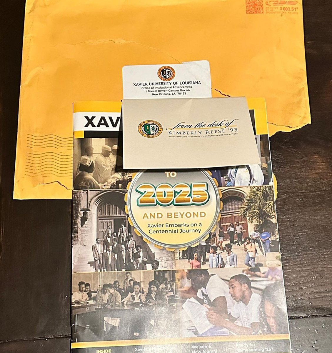Xavier Univ. Of LA Alumni Office (XULA 1925) tweet media