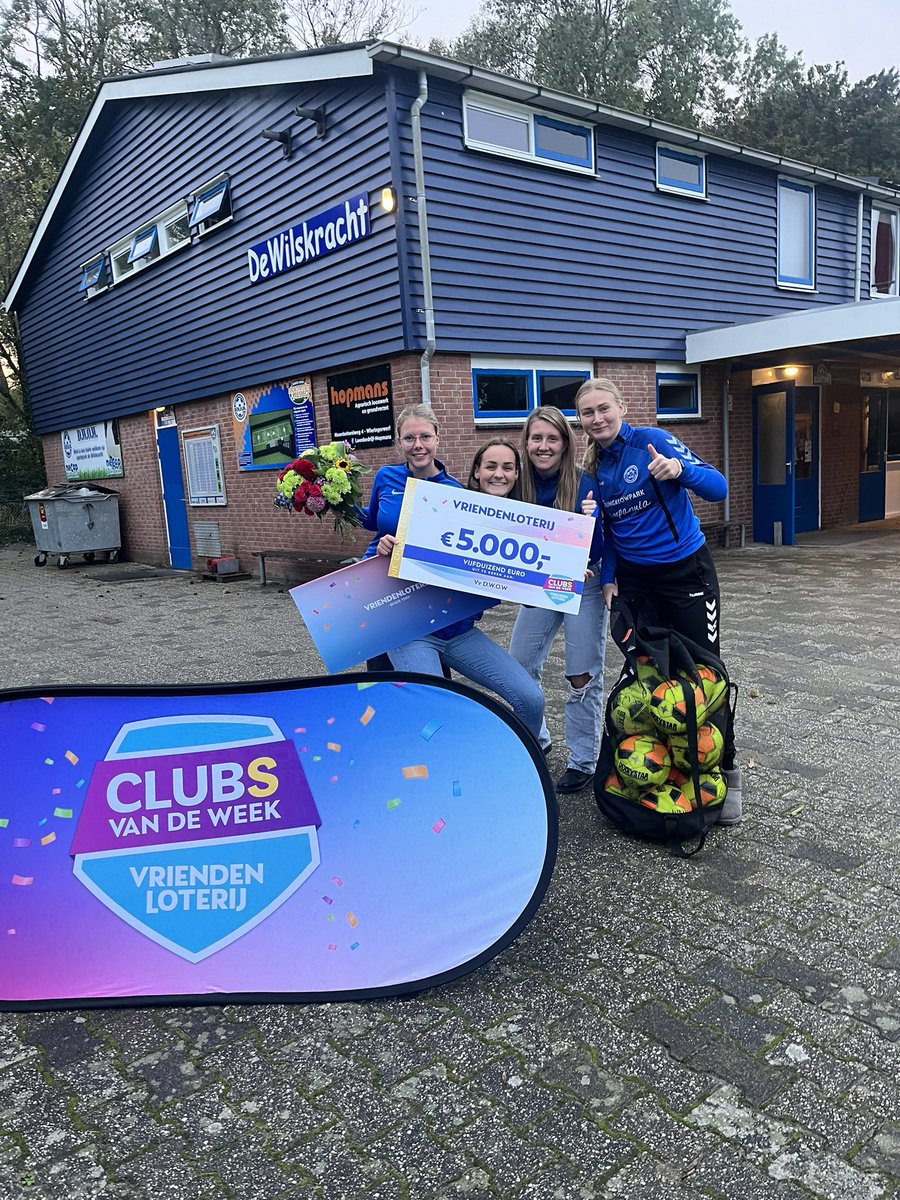 5000 euro <a href="/VriendenLoterij/">VriendenLoterij</a> #clubvandeweek