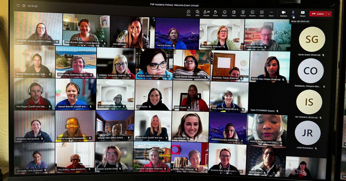 Wow, what a great welcome event for our first cohort of FNF Academy Fellows 🤩

#TeamFNF can’t wait for your next session! #FNFFellow