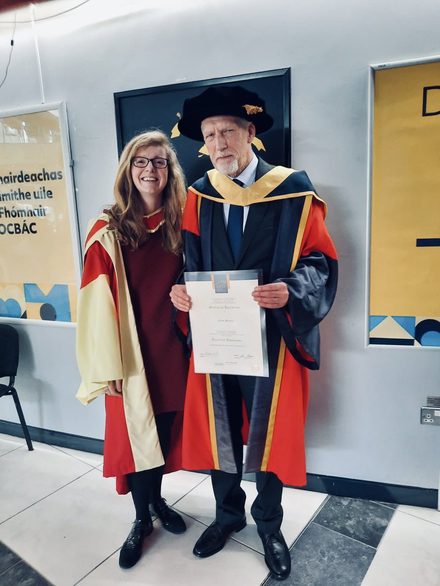 Darina Scully (@darinascully) on Twitter photo A lovely moment witnessing Dr. John Byrne being conferred with his Ed. D this morning! Always the best part of being a research supervisor 😃 Congratulations, John! 👏🏻 👨🏼🎓 #graduation <a href="/DCU_IoE/">DCU Institute of Education</a> A lovely moment witnessing Dr. John Byrne being conferred with his Ed. D this morning! Always the best part of being a research supervisor 😃 Congratulations, John! 👏🏻 👨🏼🎓 #graduation <a href="/DCU_IoE/">DCU Institute of Education</a>