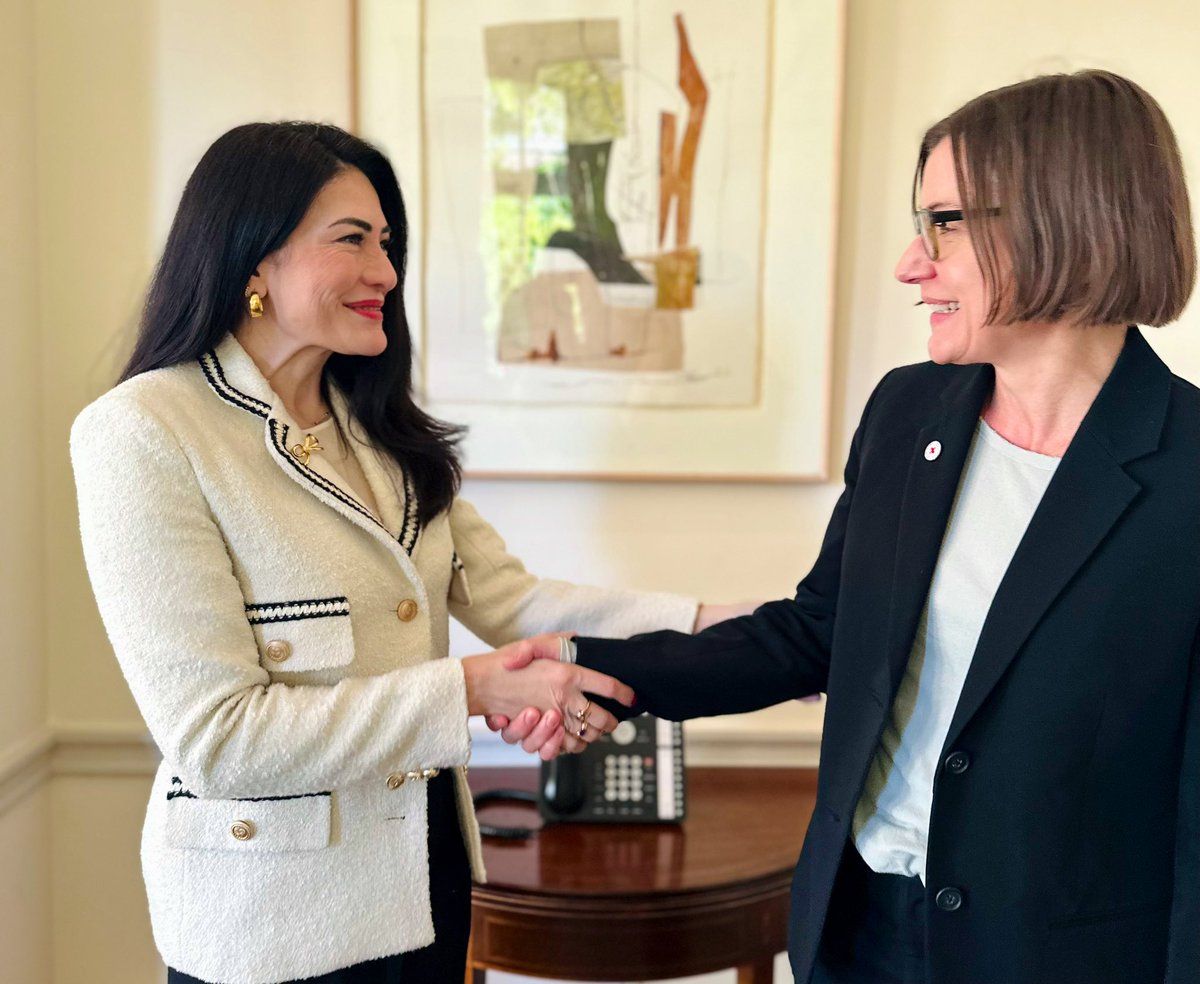 We were convened today by <a href="/ICRC/">ICRC</a> President Mirjana Spoljaric to discuss “Protecting Civilians against Digital Threats during Armed Conflict." 

We can &amp; must rigorously uphold intl law &amp; IHL in the digital realm.

I thank <a href="/LuxembourgUN/">Luxembourg at the UN🇱🇺🇺🇳</a> &amp; <a href="/ICRC_NYC/">ICRC at UN NY</a> for organizing this event.