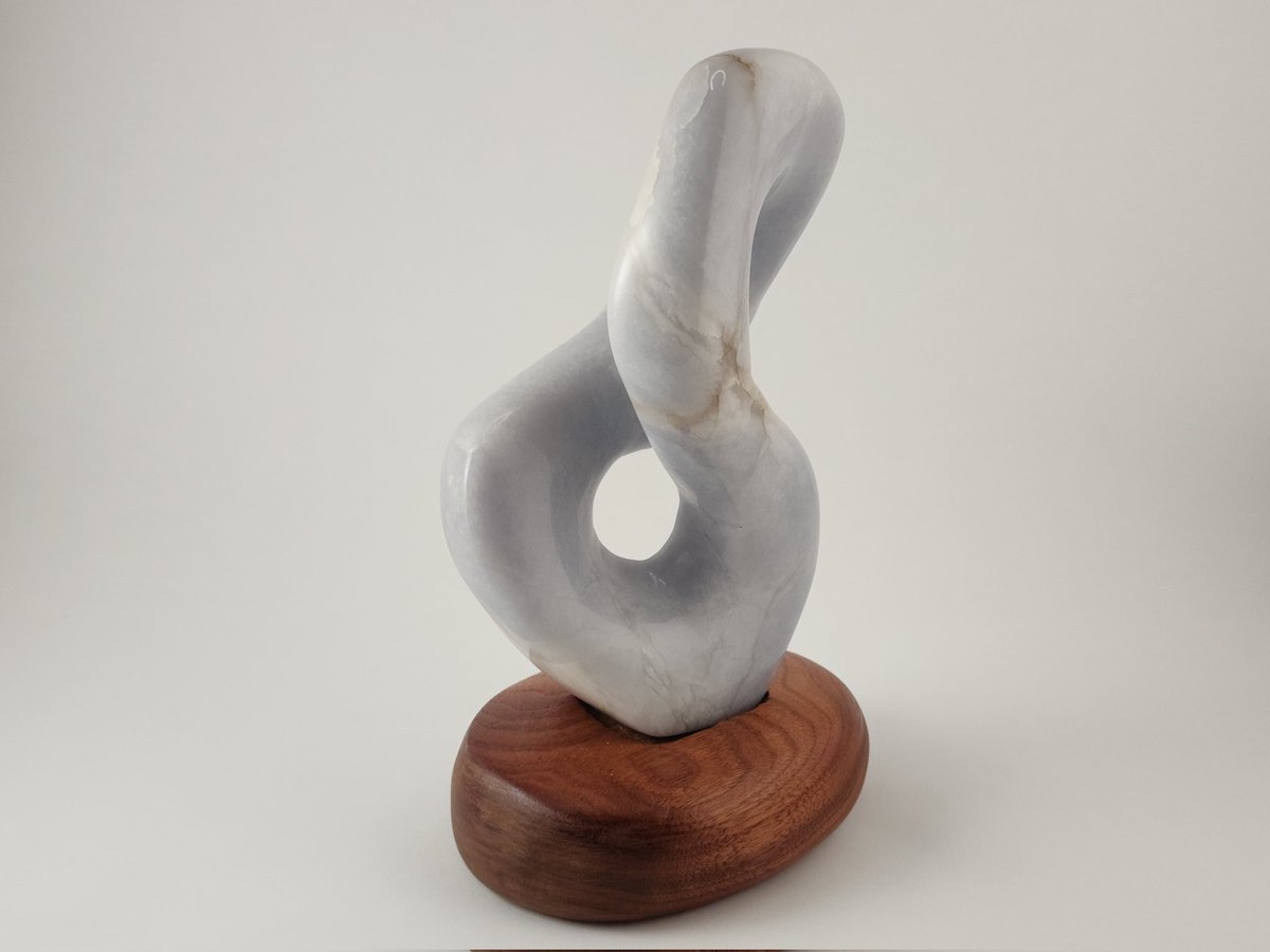 Stone_Carver's tweet photo. Trying to get a good picture of this beautiful blue alabaster sculpture. https://t.co/AXLQOkb6fy