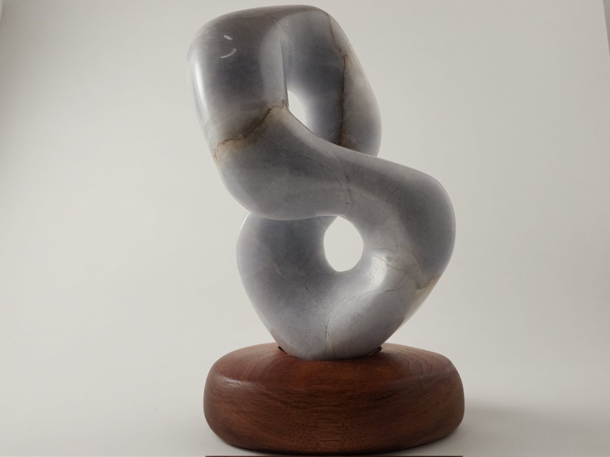 Stone_Carver's tweet photo. Trying to get a good picture of this beautiful blue alabaster sculpture. https://t.co/AXLQOkb6fy