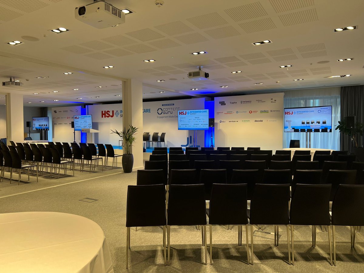 In the dynamic city of Liverpool, our team offered technical solutions for the HSJ Integrated Care Summit. 

#partofyourteam #liveevents #corporateconference #audiovisual #eventmanagement #miceprofs #meetingsandincentives