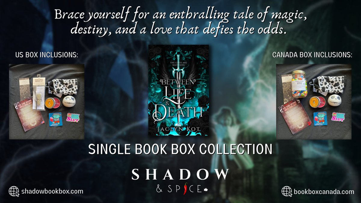 The boundaries blur, and the unknown beckons. Are you ready to embrace the mysteries that lie within? 🕰
Available now for those seeking an enthralling read. Grab your copy and let the exploration begin. 📖 #MysteryUnveiled #BookMagic
#ShadowAndSpice
#BookBoxCanada
#ShadowBookBox
