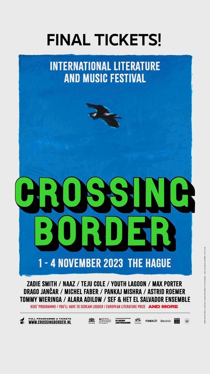 Last tickets now available at crossingborder.nl