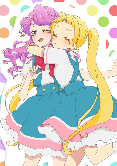 大昔のアイカツフレンズの絵ですわ…