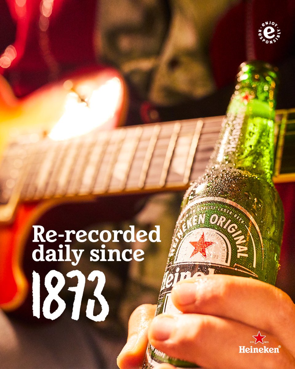 Tonight’s plans: listening to hits from the vault… and the fridge. #HeinekensVersion #iykyk