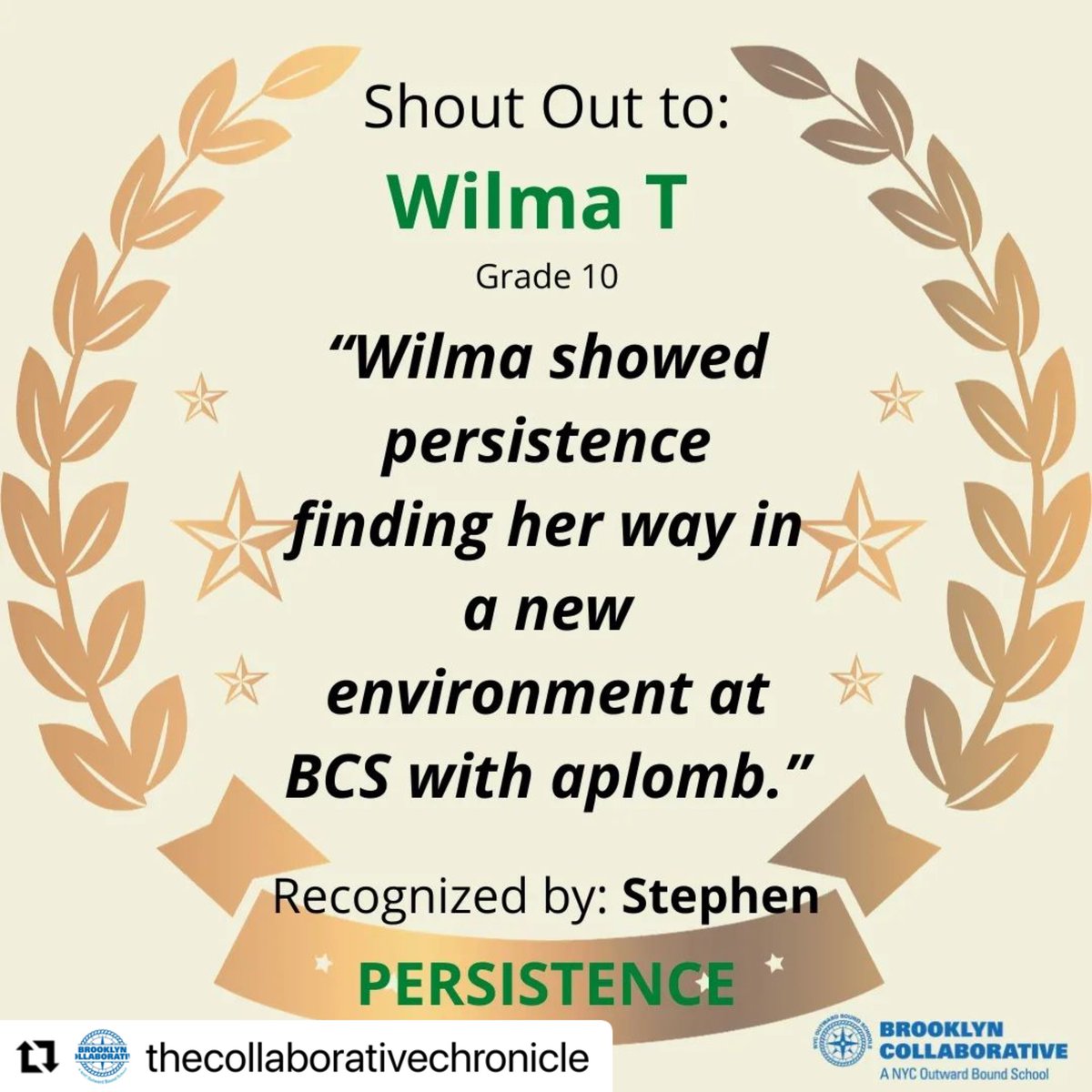 CIOBCitywide's tweet photo. Congratulations to all the outstanding students at Brooklyn Collaborative! 🎉 Your hard work and achievements deserve all the shoutouts and recognition. Keep up the fantastic work, and continue shining bright! 🌟👏 #BrooklynCollaborative #StudentSuccess @NYCSchools @DOEChancellor https://t.co/d715vDsPT4