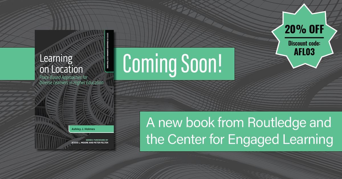 New book alert! Ashley J. Holmes’ Learning on Location is out on November 2! The book offers an innovative framework and set of pedagogical pathways for engaging student experience through critical engagement with place. Learn more: buff.ly/3MbHcf8