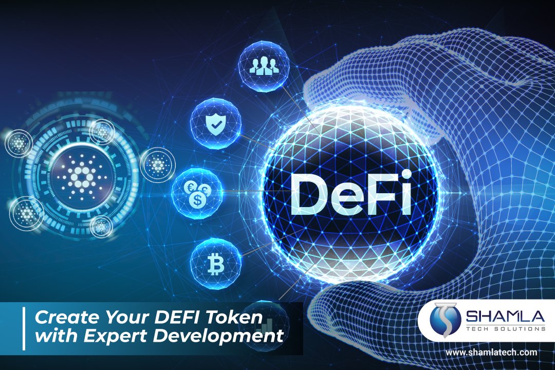 shamlatech's tweet photo. Transform your financial strategy with DEFI Token Development. 

Join us in reshaping the financial landscape.
Click here- https://t.co/CyEIHVwsUS 

💱💡 #DEFITokenDevelopment #DecentralizedFinance https://t.co/g2yI7QDEf8