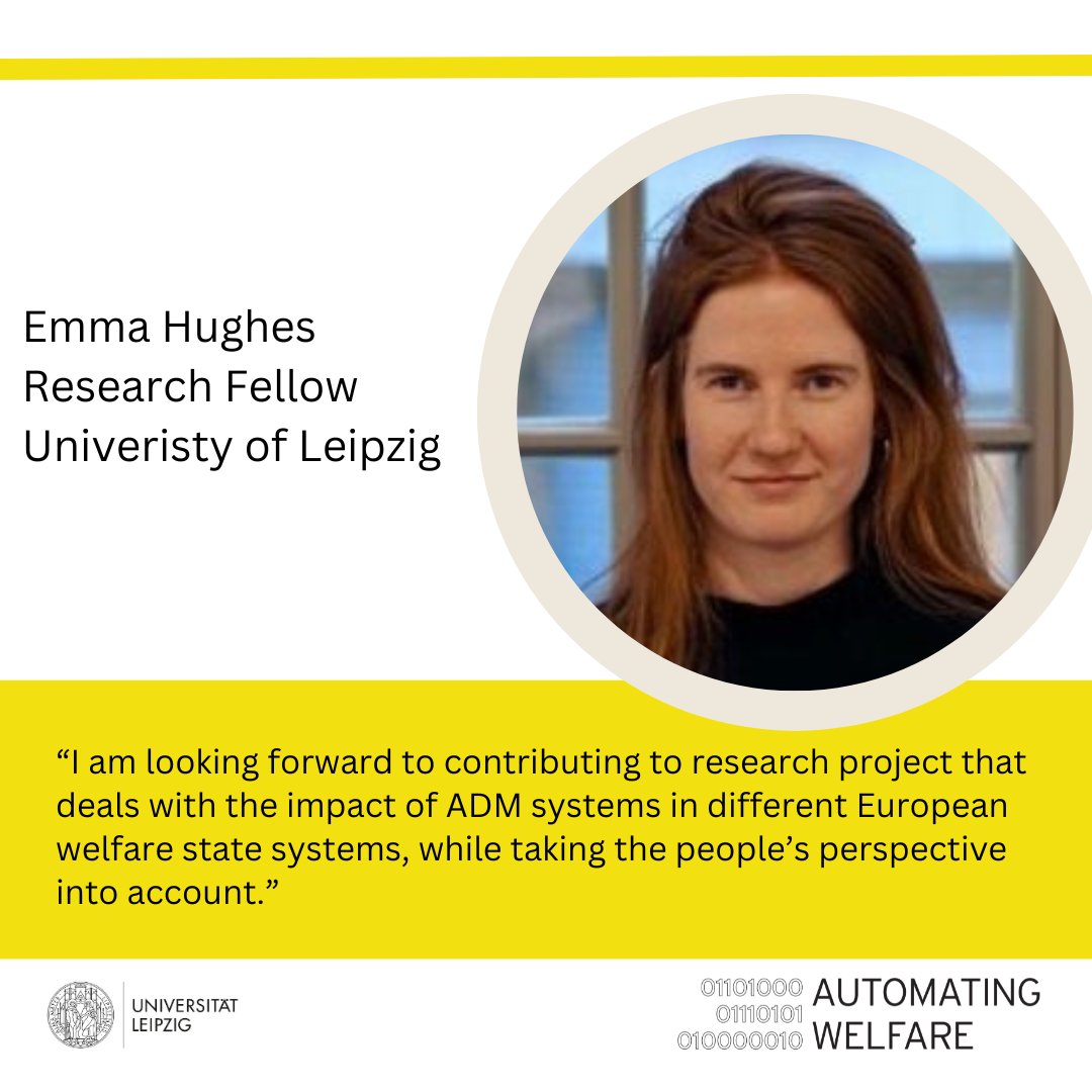 AutoWelf's tweet image. ✨We end our team introductions with Research Fellow Emma Hughes from University of Leipzig as part of the German @EUCHANSE @autowelf team!  Happy to have you in the team!