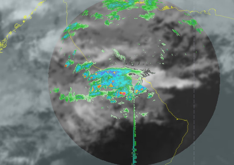 حاليا الساعة 4:36 عصراً
يوضح رادار مسقط  إلى استمرار نشاط السحب الركامية على جبال الحجر والمناطق المجاورة لها مع امتدادها لسواحل بحر عمان.