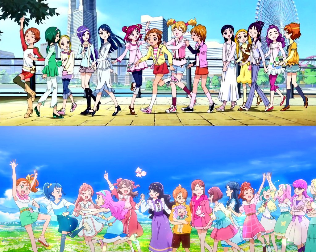 Eriol Irzahn on X: Precure All Stars ✨ How it started >>> how it ended The  1st generation of the first 4 seasons started a crossover for the first  time [ All