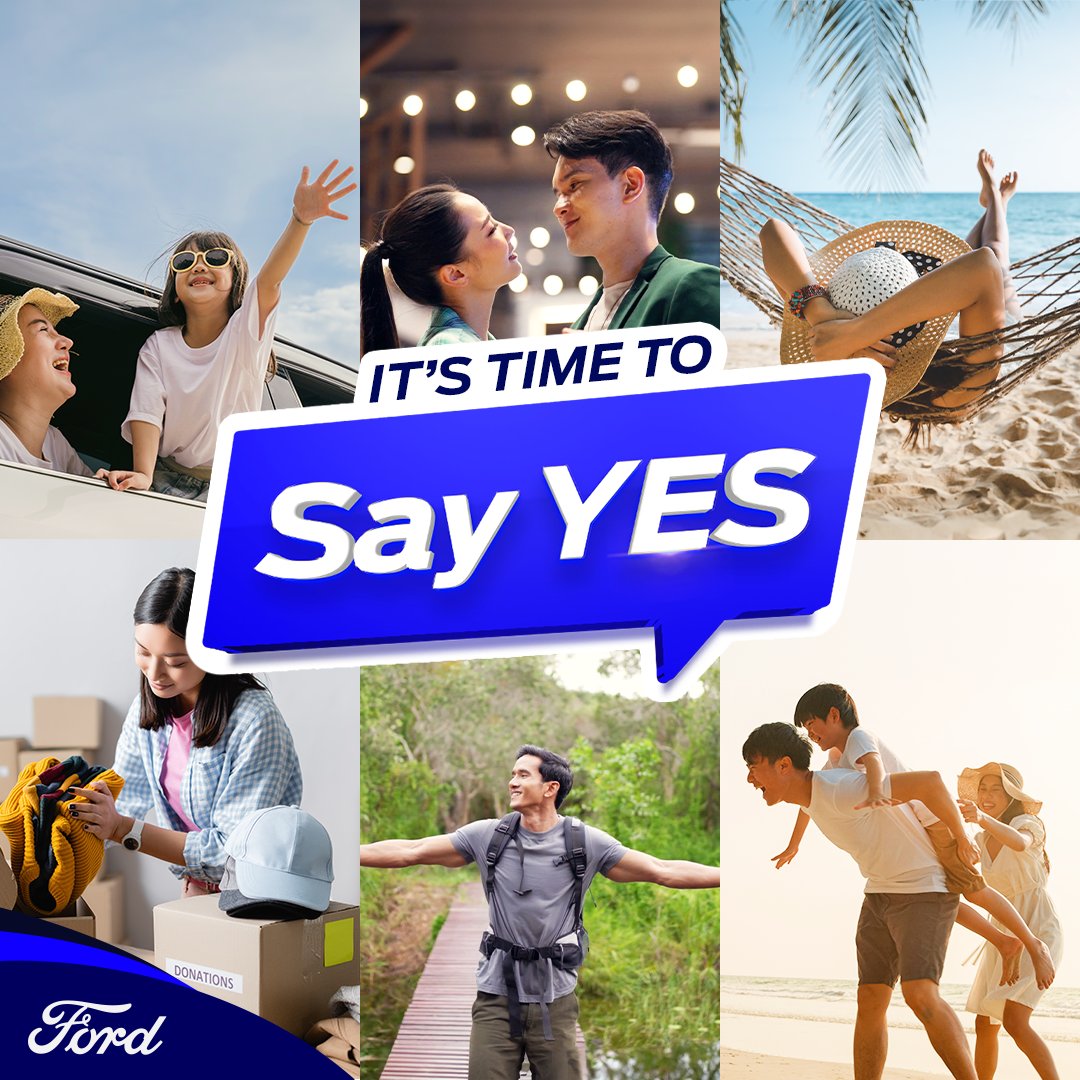 Dive into exciting adventures, embrace every moment and welcome new experiences. It's time to #SayYes! 👀✨
