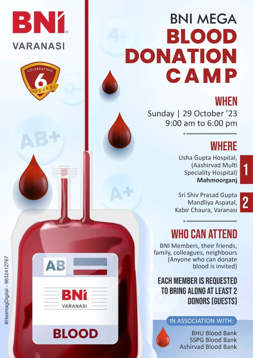 NavneetAgarwal0's tweet photo. #रक्तदान_महादान 🙏
@PMOIndia @myogiadityanath @CMOfficeUP
@brajeshpathakup @MhfwGoUP
@InfoDeptUP @BloodAid @BloodDonorsIn @BloodNBSIndia @B4Sitamarhi @bloodcrosociety @adgzonevaranasi @varanasipolice @TOI_Varanasi @deoriatimes @aniltiwari9473 @Rotibankvns @BNI_official_pg https://t.co/X4YXCas5AS
