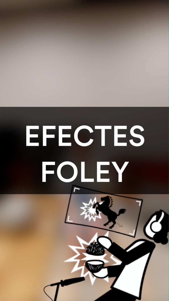 #CineBase | 🎬🔊T’has preguntat mai com s’aconsegueix el so d’un os trencat-se, de les passes d’un mamut o del vol d’un drac?. No et perdis aquesta immersió en l’ús del #foley al cinema.