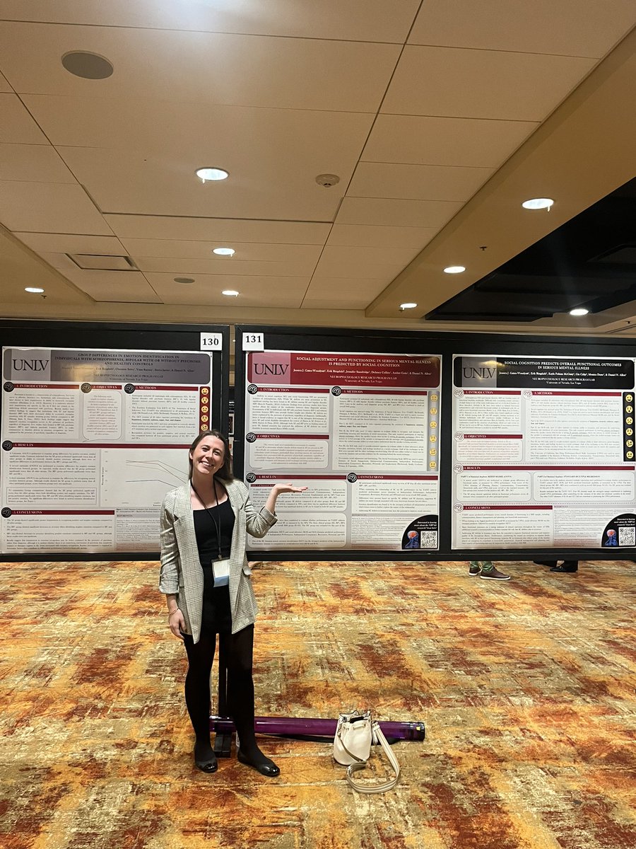 UNLV_ANST_IG's tweet photo. UNLV ANST representing at the @NANneuropsych poster session last night! #NAN2023 🧠 #girlswhocode 👩🏻‍💻 https://t.co/bsI5fASNXo