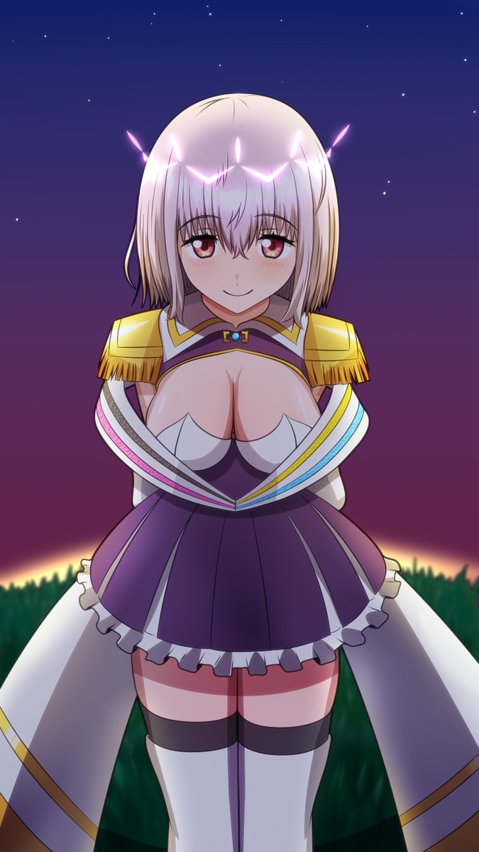 アカネ「グリッドマンユニバースをはじめて観てから7か月、今もアカネちゃんに脳を灼かれっぱ」|ぽん酢(Universe Fighter)のイラスト