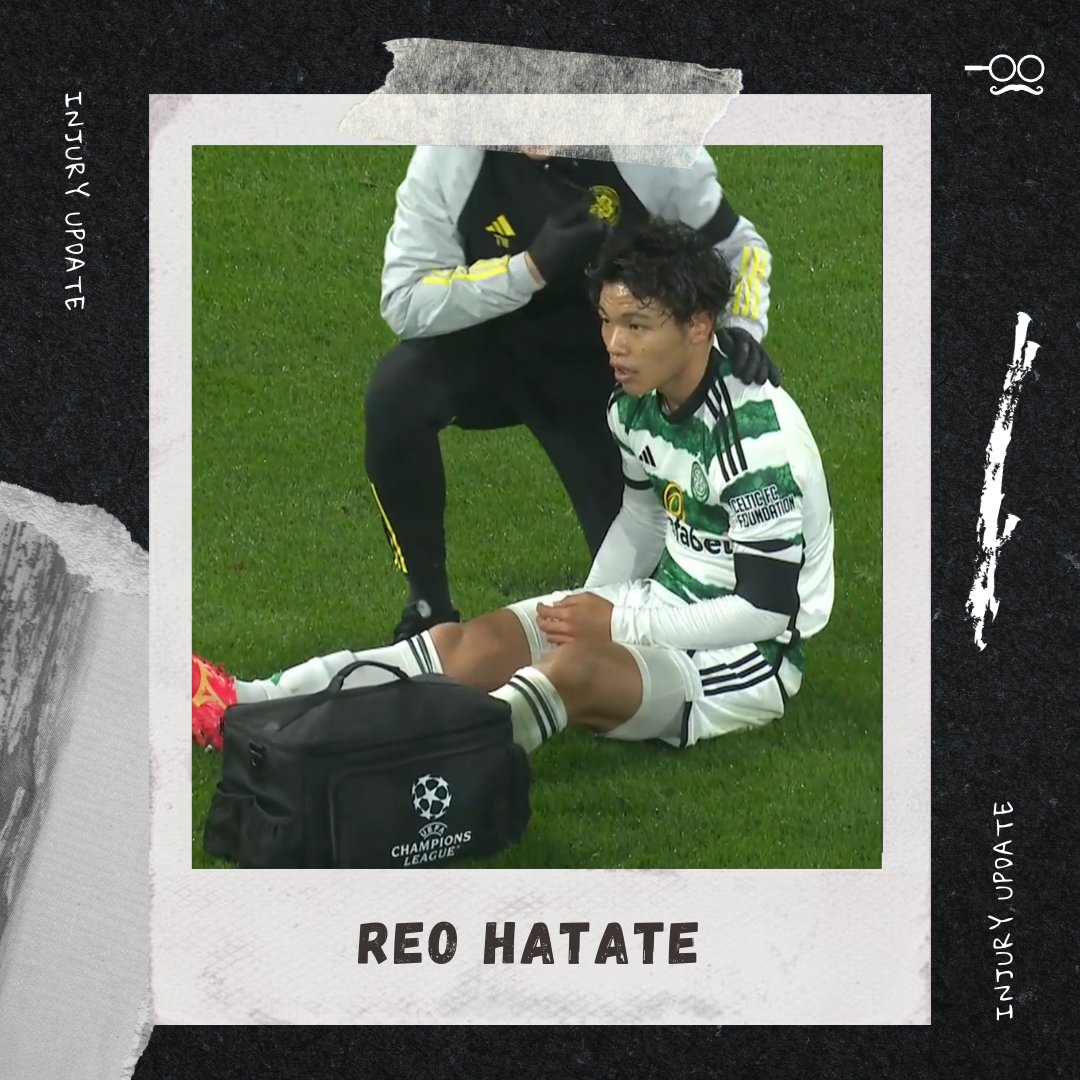 physioscout's tweet photo. Reo Hatate has suffered a hamstring injury and was substituted early in the first half. Scans will determine the severity of the injury. Hatate has had hamstring issues in the past.
Grade 1: 1-3 weeks
Grade 2: 3-6 weeks
Grade 3: 8-12 weeks
#CELATM #SPFL #CelticFC https://t.co/JeZ8sN9kQx