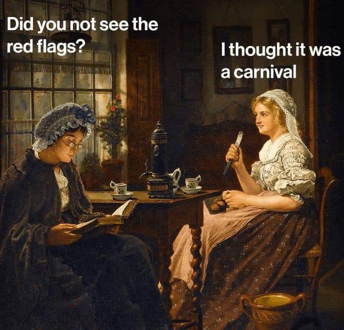 #redflags #storyofmylife https://t.co/tdd6dGjjtv<a href="/tag/redflags"class="tags">#redflags</a><a href="/tag/storyofmylife"class="tags">#storyofmylife</a>