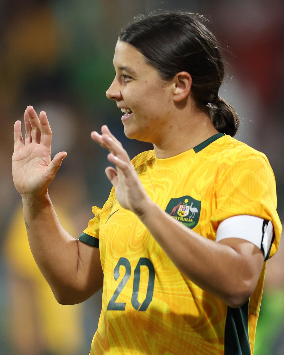 That scoring in front of a hometown crowd feeling. 🥰

@SamKerr1 | #FIFAWWC