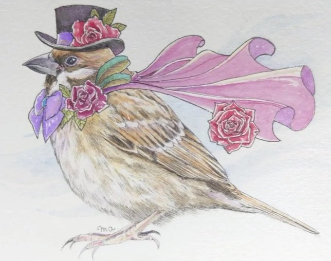 #このタグを見た人は黙って鳥をはる 