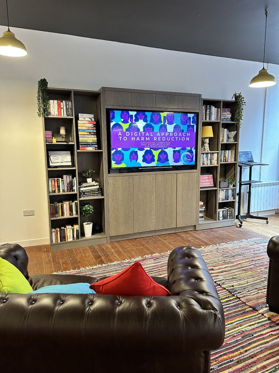 SimonCommScot's tweet photo. Great to be here at @SimonCommScot’s Street Cycles premises to celebrate our double award winning Digital Approach to Harm Reduction Project. There’s a buzz in the room and we’ll be starting in a few minutes. Stay tuned for more updates. #ChangingLivesThroughDigital
#ADAHR23 https://t.co/0R1XTw7rh3