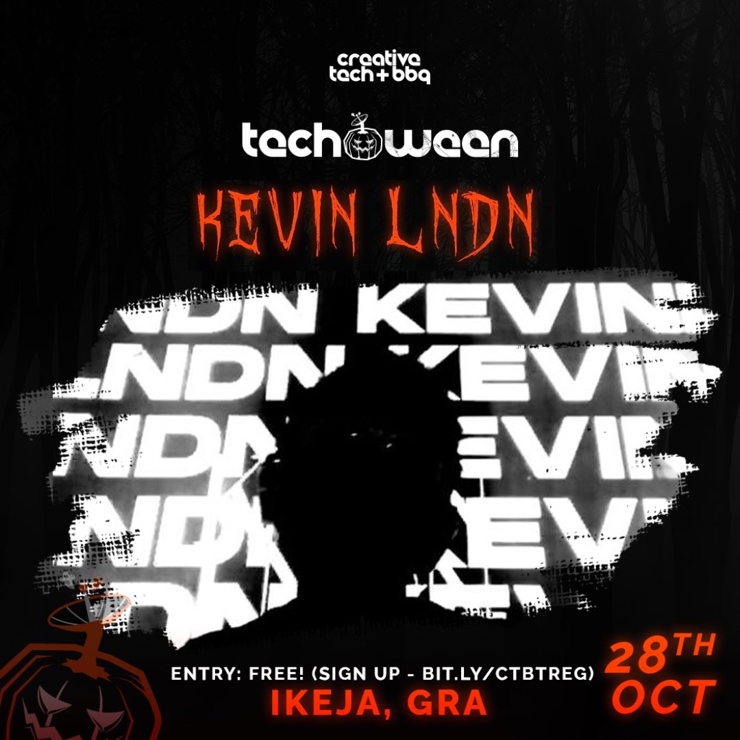 creativetechbbq's tweet photo. Saturday • Ikeja GRA • 7pm 🎃
Registration is FREE - https://t.co/H6MloSS1AO
#Techoween https://t.co/Xnho78sVy7