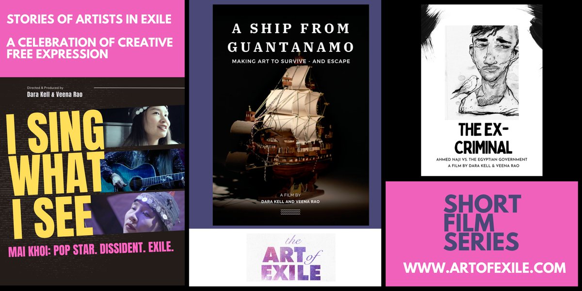 "The Art of Exile - A Short Film Series." 

With filmmakers <a href="/DaraKell/">Dara Kell</a> and filmmaker <a href="/veenarao/">Veena Rao</a>. 

Wednesday, November 15, 2023, 6 to 7:30 pm EST.

Kellen Auditorium

At <a href="/TheNewSchool/">The New School</a>. 

66 5th Avenue, NY, NY.

event.newschool.edu/artofexile