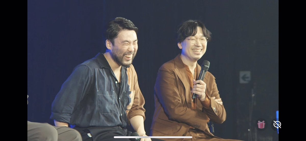 Halgesuindigo's tweet photo. 後鳥さんと栄太郎さんの笑顔がもう何回でも言います最っ高すぎました！！！！ https://t.co/qNv6IzRnvB