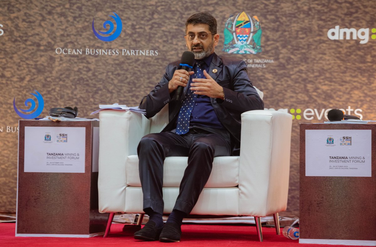 tmifevent's tweet photo. Our ninth session of the day was a Panel of Discussion on Local Content Facilitating the Transformation of Small- and Large-Scale Mining in Tanzania and African Continent. 

#TMIF2023 #TanzaniaMiningInvestmentForum #Mining #Tanzania #dmgevents https://t.co/cuNRppYP8S
