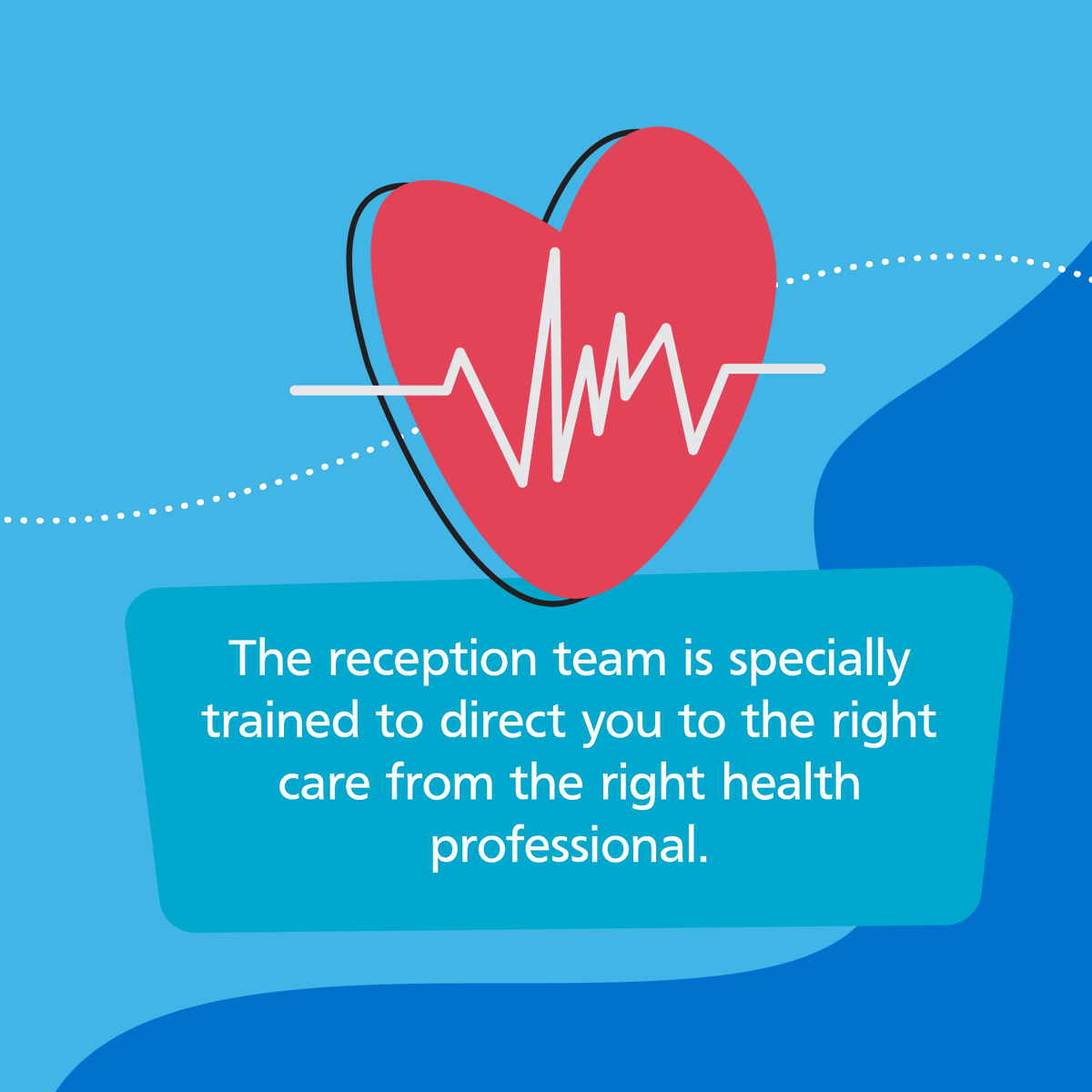 BEMSfederation's tweet photo. ❓Did you know.....the reception team at your Doctors Surgery are trained to direct you to the right care from the right health professional...

They are there to support you... 

Visit https://t.co/ecsK51Gz94

#primarycare #receptionteam #joinedupcare #NHS https://t.co/6dXAJABhcc
