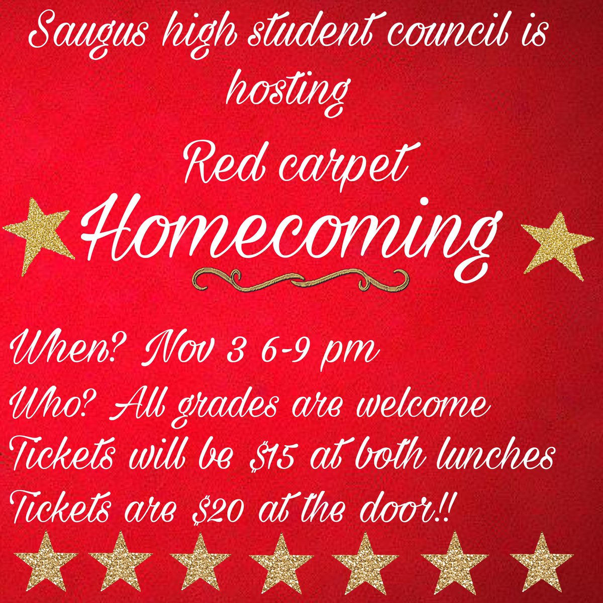 Saugus High StuCo tweet media