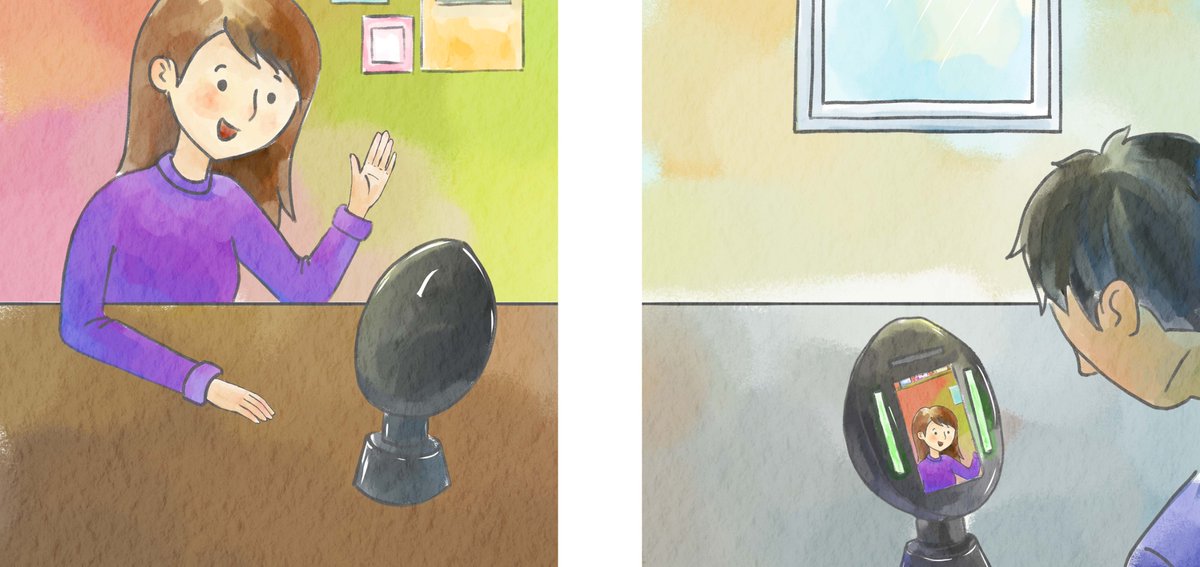 micologne's tweet image. Dienstag 31.10.23, um 10:00:  Vermittlung von Präsenz und Emotionen durch eine greifbare Schnittstelle: Überbrückung der physischen Lücke in der Fernkommunikation // María Paula Benjumea C. &amp;amp; Robert Kellermann // Praxisprojekt Seminarvortrag // Raum 3.216
th-koeln.github.io/mi-bachelor-pr…