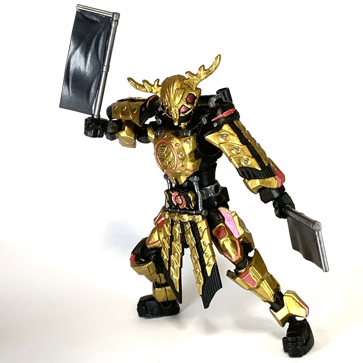 ■仮面ライダーシーカー 　ゴルドショーグン 『Destroy All! 　Gold Shooogun!!』 #装動新戦士 #装動 #装動ギーツ #仮面ライダーシーカー