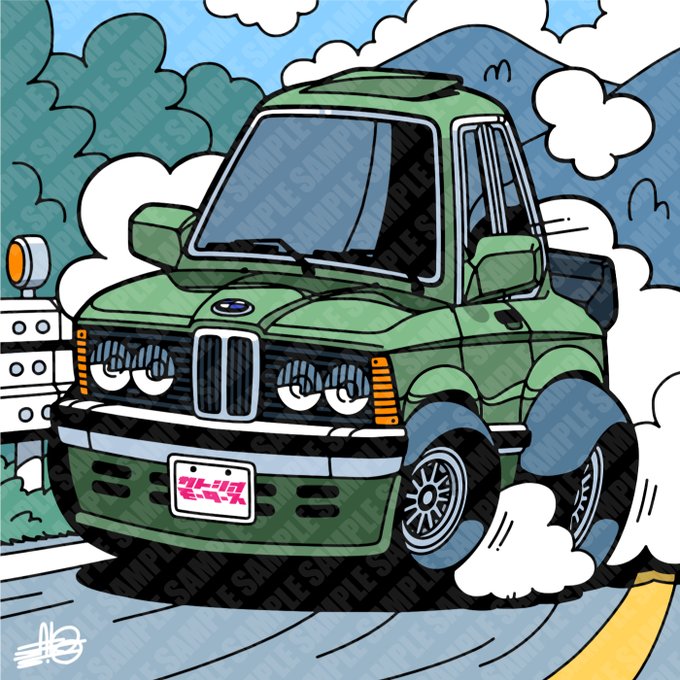 「signature truck」 illustration images(Latest)