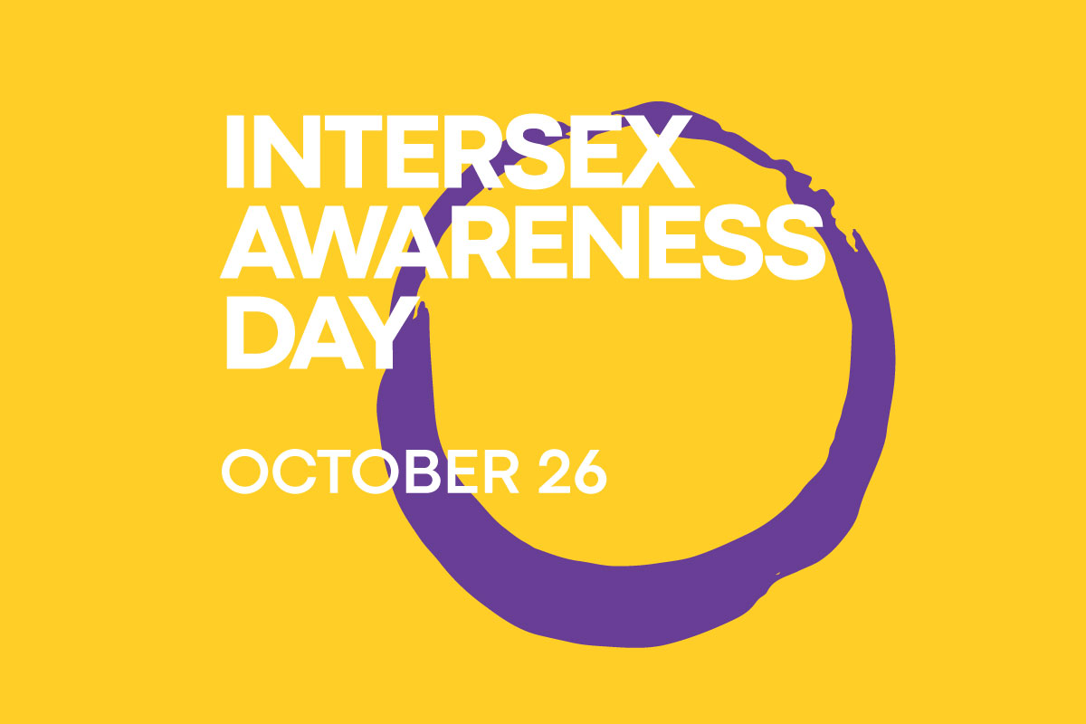 qinterviews's tweet photo. Happy Intersex Awareness Day! 

Intersex people are individuals whose physical or genetic makeup does not fit the traditional definitions of male and female.

#IAD2023 https://t.co/onKJMORc91