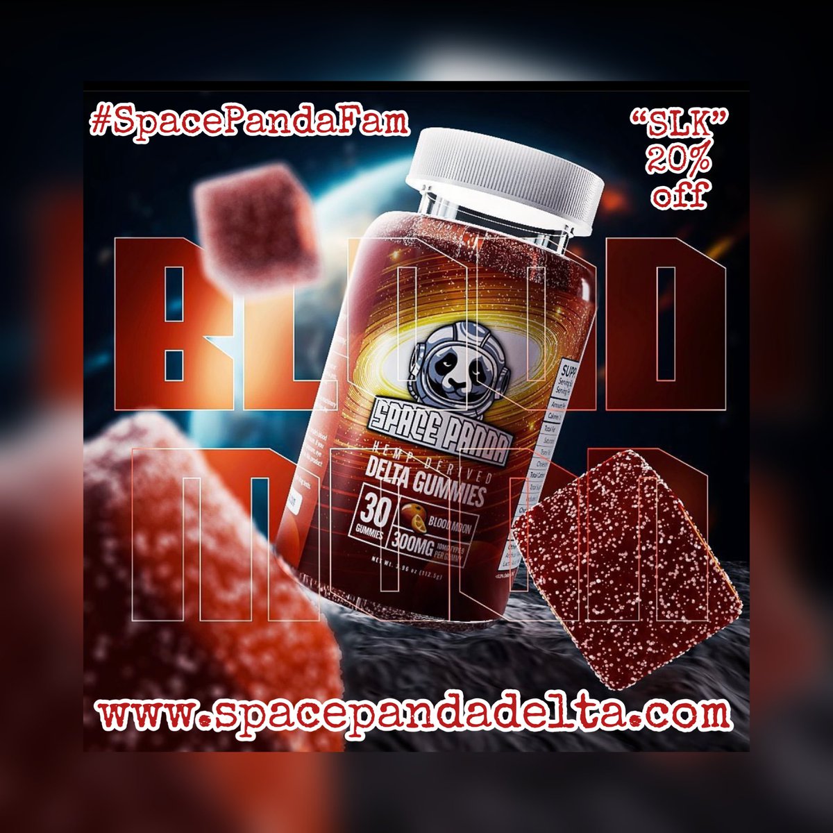 SlicCB0ii's tweet photo. I got this one coming today!!!
I can’t wait to try it!!
Use code “SLK” for 20% off your orders!! #AHigherStateOfMind #SpaceGummies #SpacePandaFam https://t.co/ca8rzbPPmU