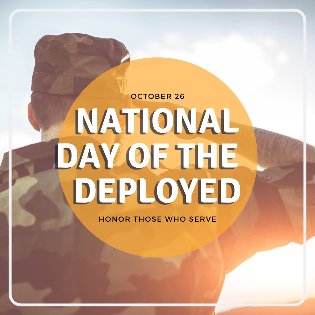 🌍 Today is #NationalDayOfTheDeployed! Show your support:
1️⃣ Adopt a soldier: send a care package or letter🎁✍️
2️⃣ Donate to help us reach more heroes💰💕
3️⃣ Spread the word and awareness📣
Let's remember and honor our deployed soldiers. They're not forgotten! #SupportOurTroops