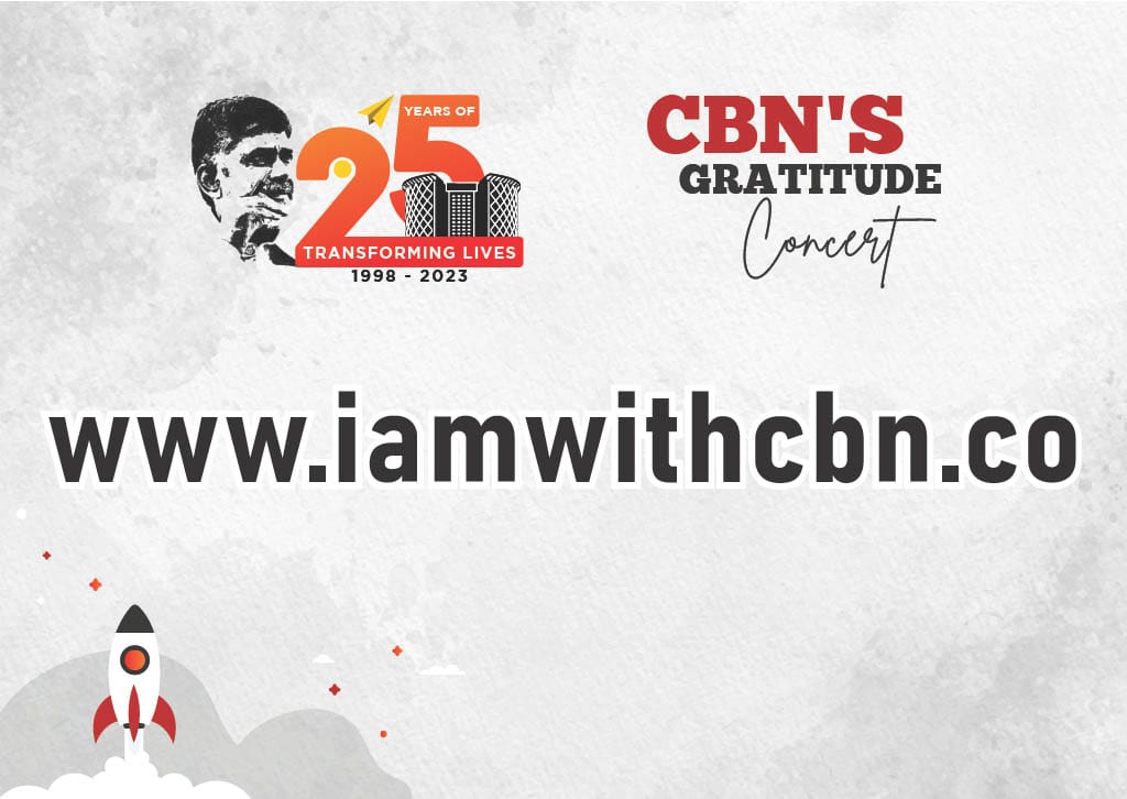 We've been a force for good for 25 years. Let's come together and express our gratitude at the #ThankYouCBNEvent.