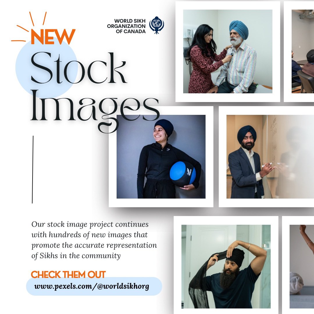 WSO on X: We are excited to announce the newest release of pictures in our  stock image project. Representation matters and so in our commitment to  portray the Sikh community with authenticity