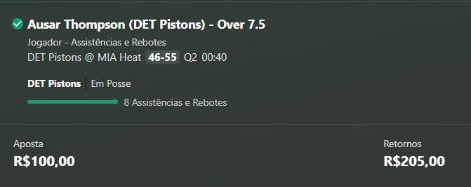 KnlhsBET's tweet photo. Não chegamos nem na metade do Jogo e o GREEN veio! 🔥 https://t.co/nu3ihnN4gL