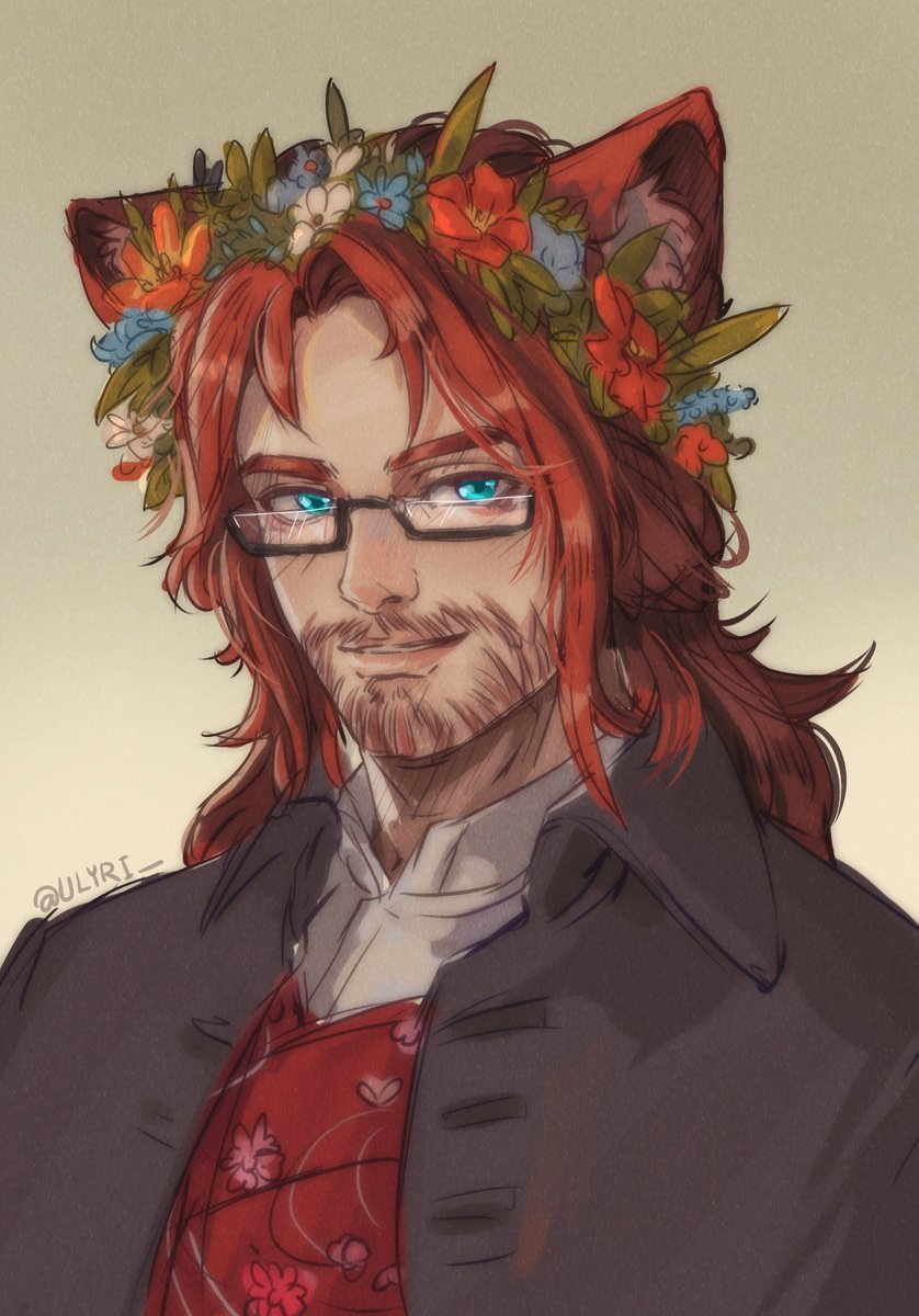 Percival_Drake's tweet photo. 🧙‍♂️ Me as a Husband 💍
(If you see this, you should post it~) 
🦊Will cook for you
💙 play games and watch anime with you
🦊 will make you watch so many movies
💙talk you ear off about some random topic I find interesting
🦊Just Wants You To Be Happy

🎨: @.ulyri_ https://t.co/q62v35bZSk