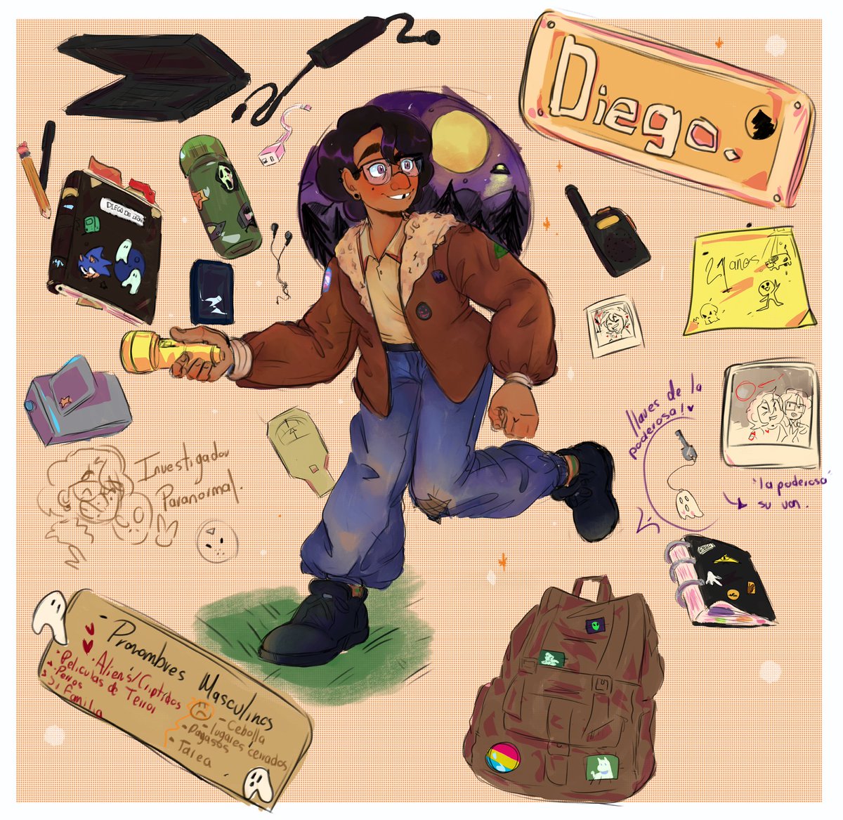 WitchTrash2's tweet photo. Homework num.2 
 #digitalart #originalcharacterart https://t.co/BABrZ2laz8
